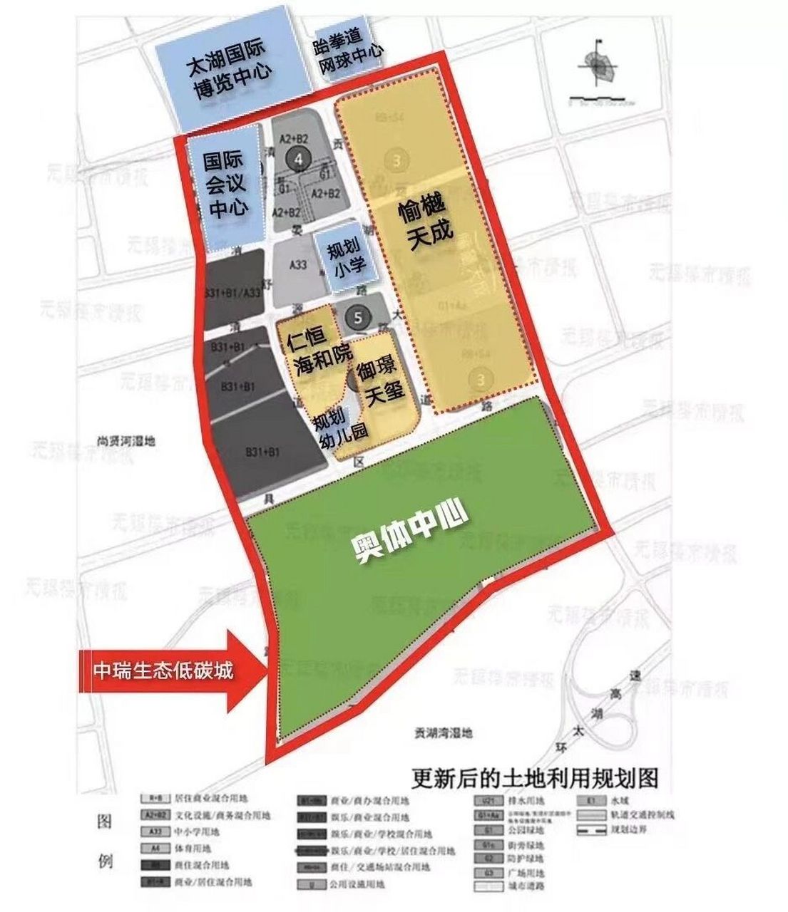 无锡奥体中心 无锡奥体主体育场规划容量6万人,室内体育馆规划1.