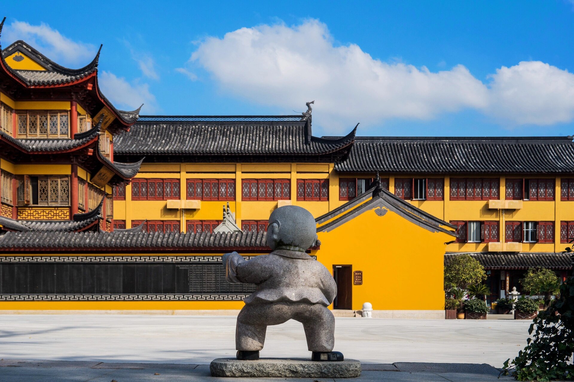 千年银杏百年庙——青浦报国寺  千年银杏百年庙——这里便是位于青浦