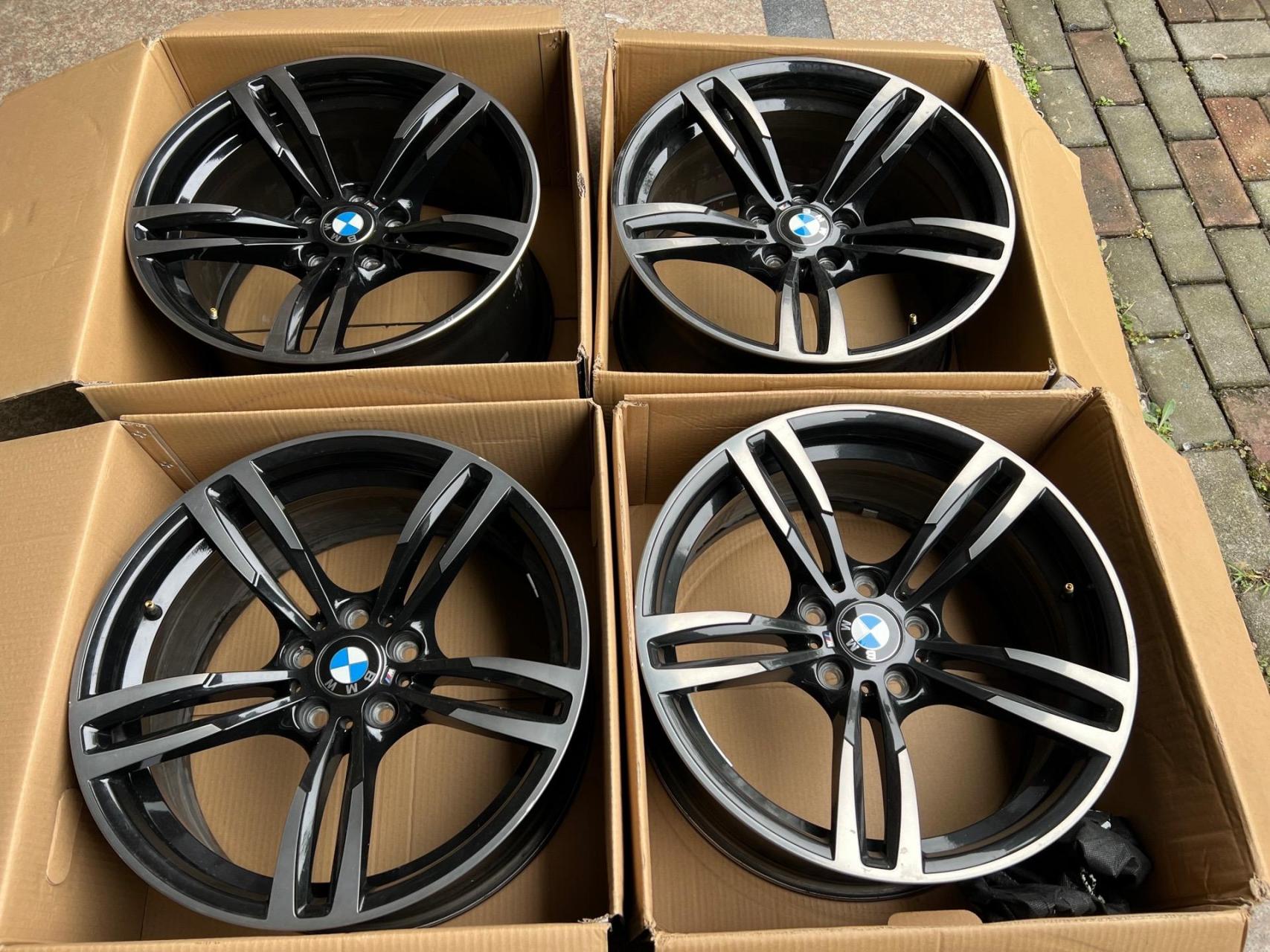 宝马437m  m4原装锻造轮毂(一个轮毂1500元)运费另算 德国进口 原装枪