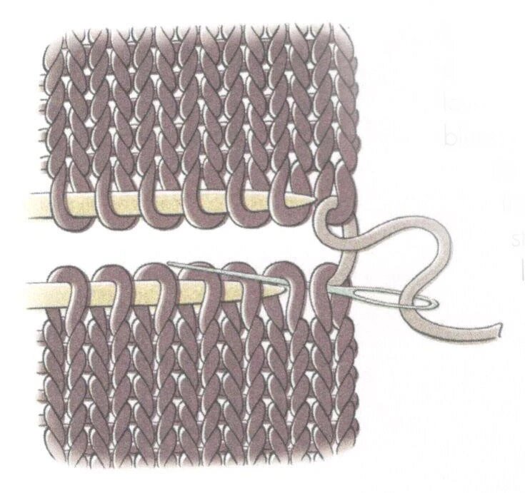 棒针v领背心~(简易图解编织说明)