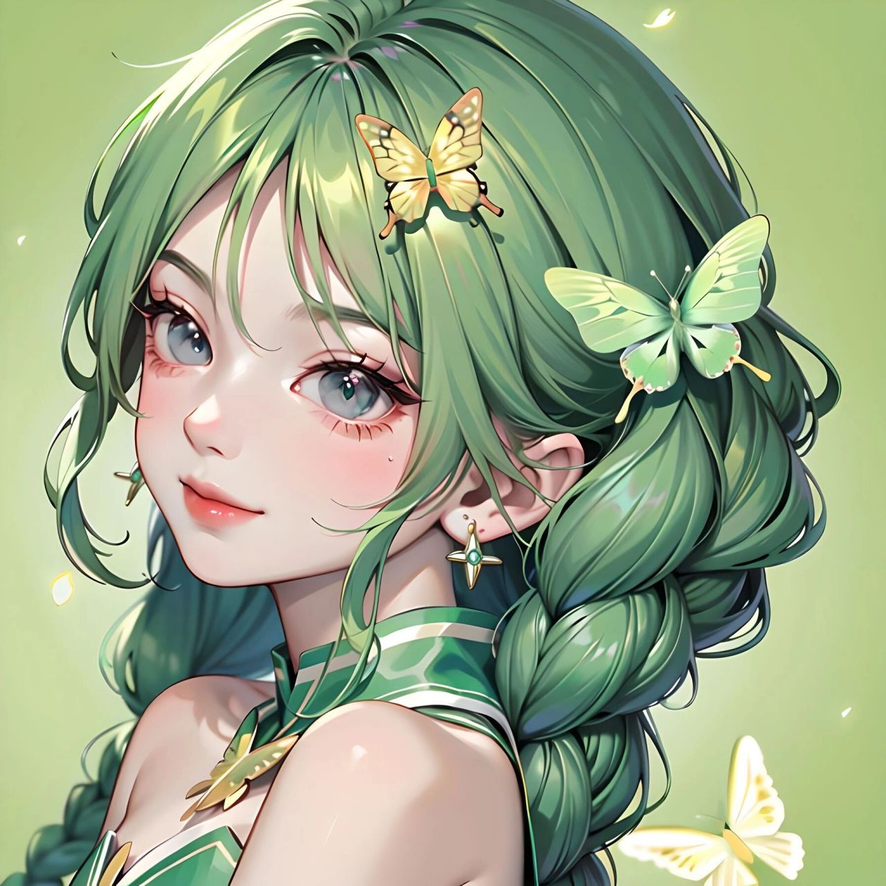 【头像】infp小蝴蝶 我甚至希望我是蝴蝶,只在夏日里活三天.