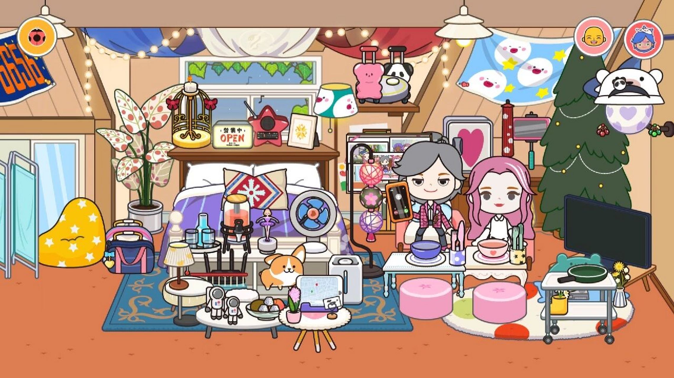 米家小镇三层别墅卧室装修来了9292