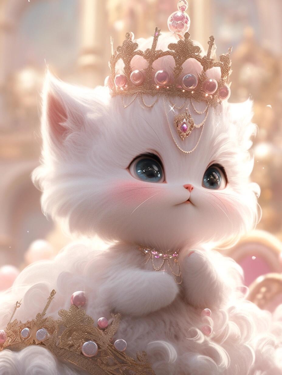 公主 请取图!萌宠头像 猫公主