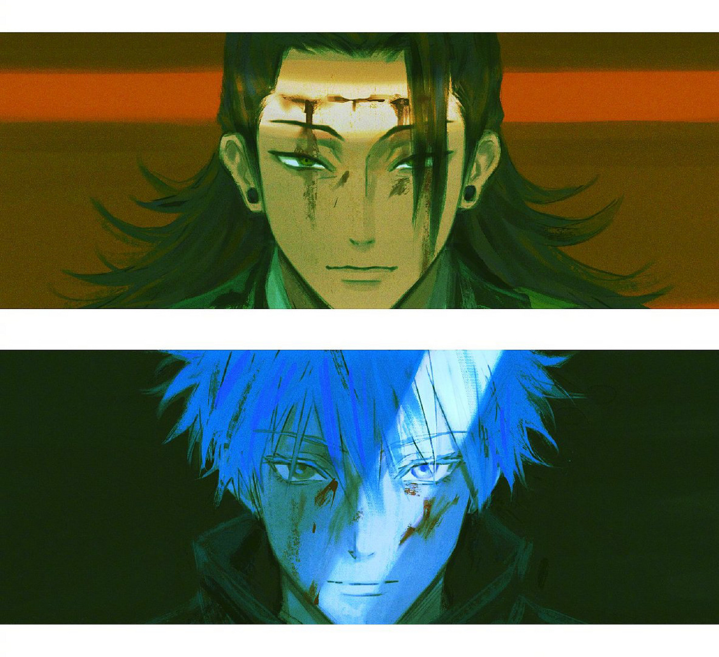 夏 五 #动漫# #咒术回战# :mzmxmr#夏油杰# #五条悟