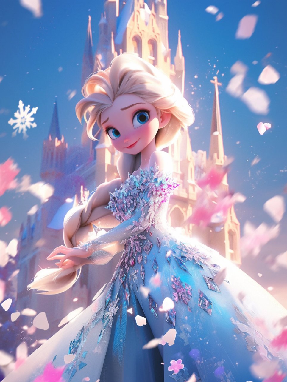 爱莎公主的故事是多么令人感动啊!