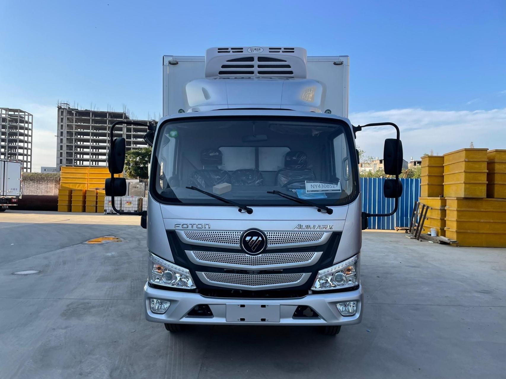 国六福田欧马可冷藏车.