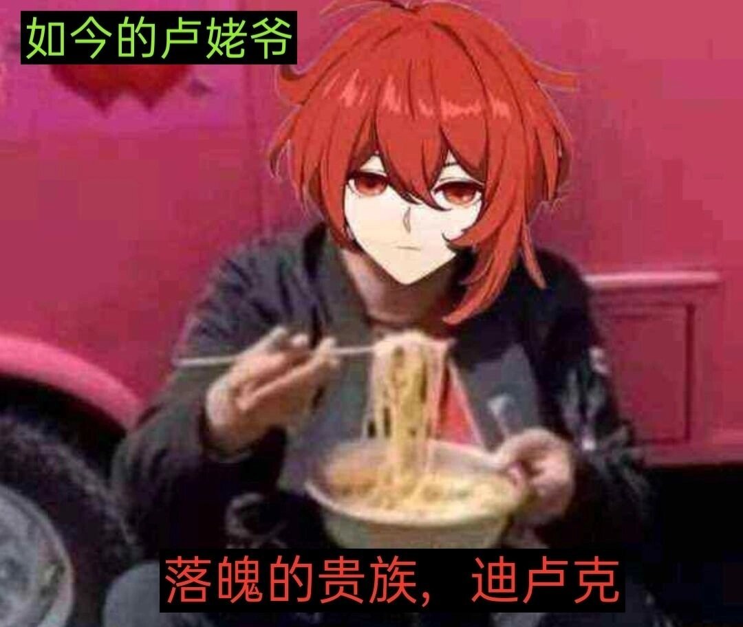 原神表情包5(迪卢克)