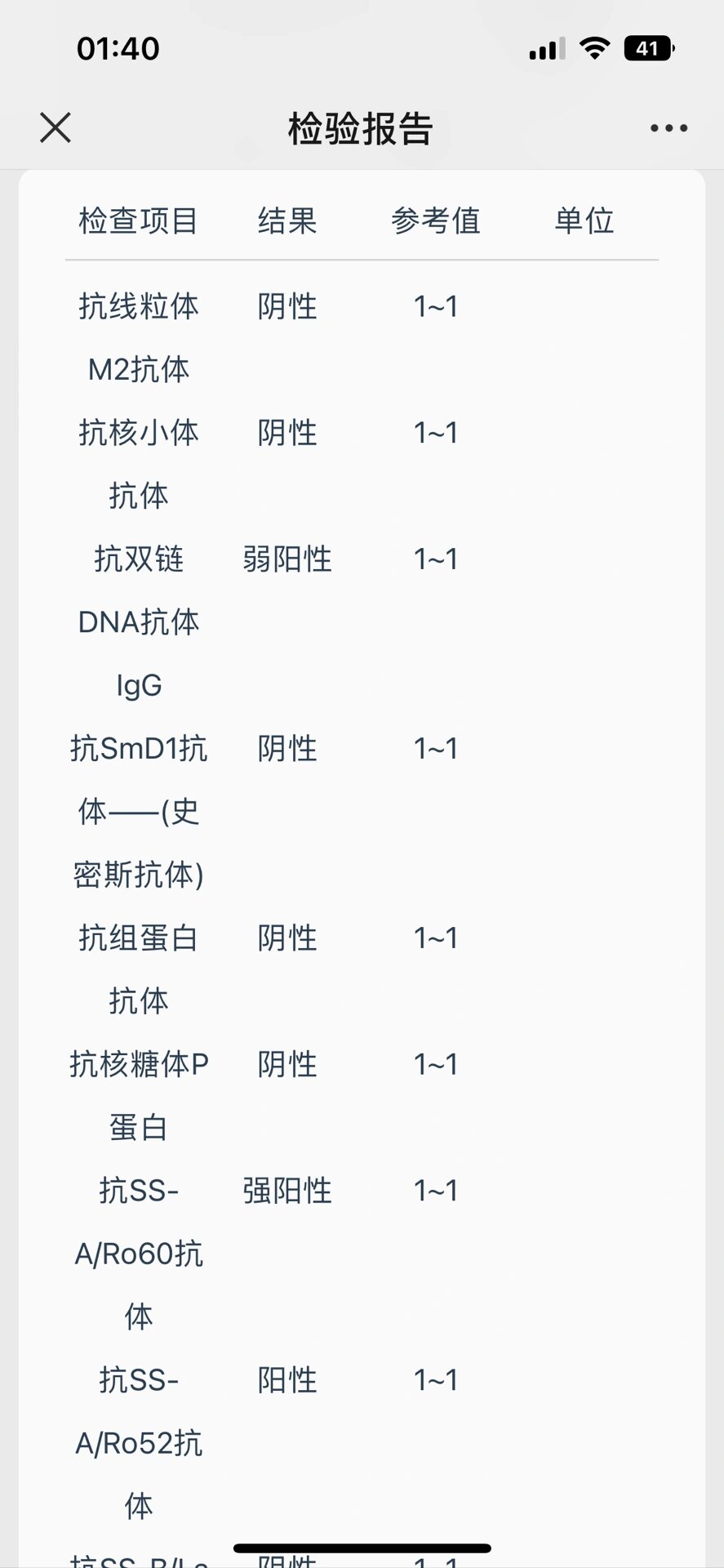 抗双链dna抗体是第一次检查出阳性