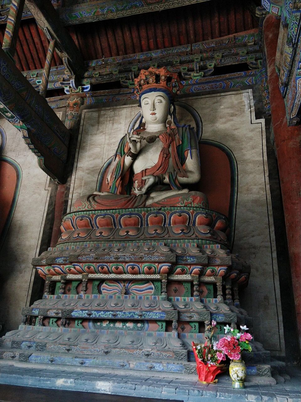 善化寺三圣殿菩萨之一