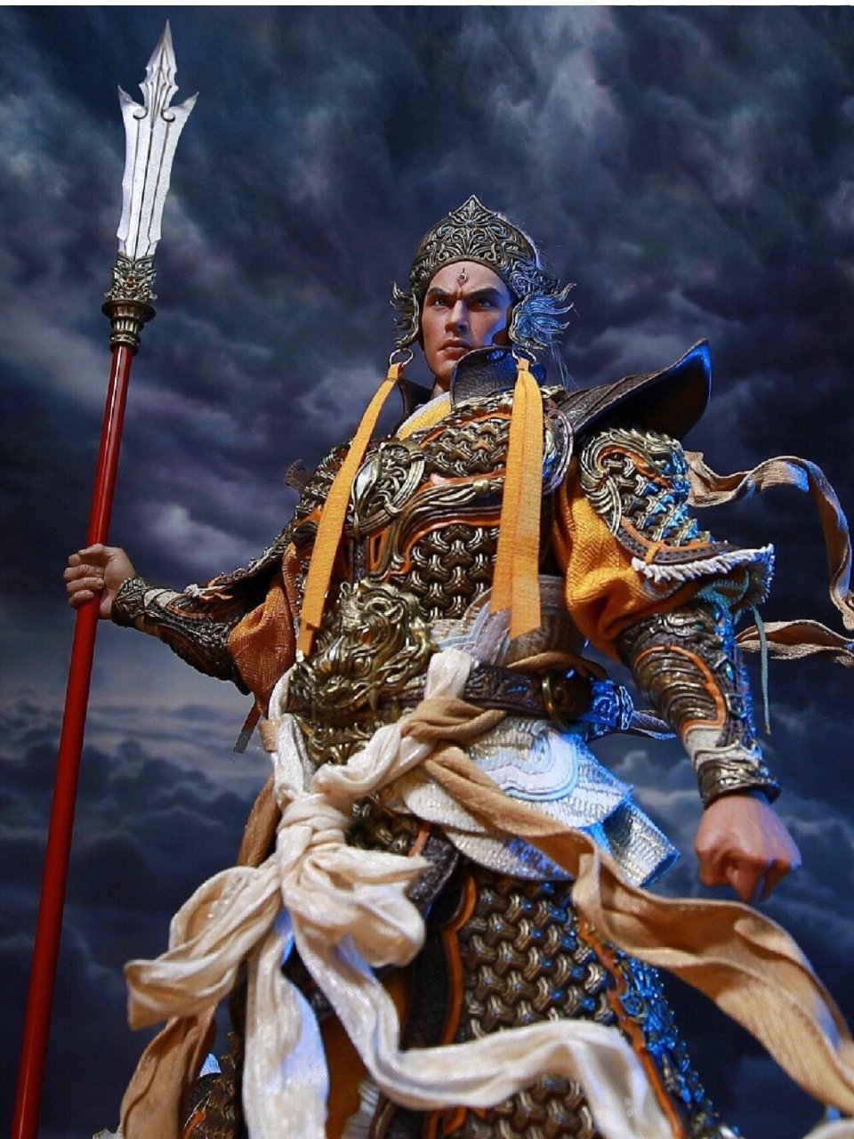 精品写实纹身素材 二郎神 高质满背纹身素材推荐 二郎神:杨戬#新沂