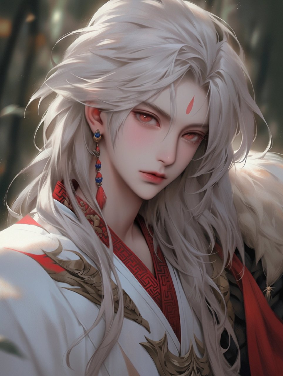 古风 |银发美男|情头