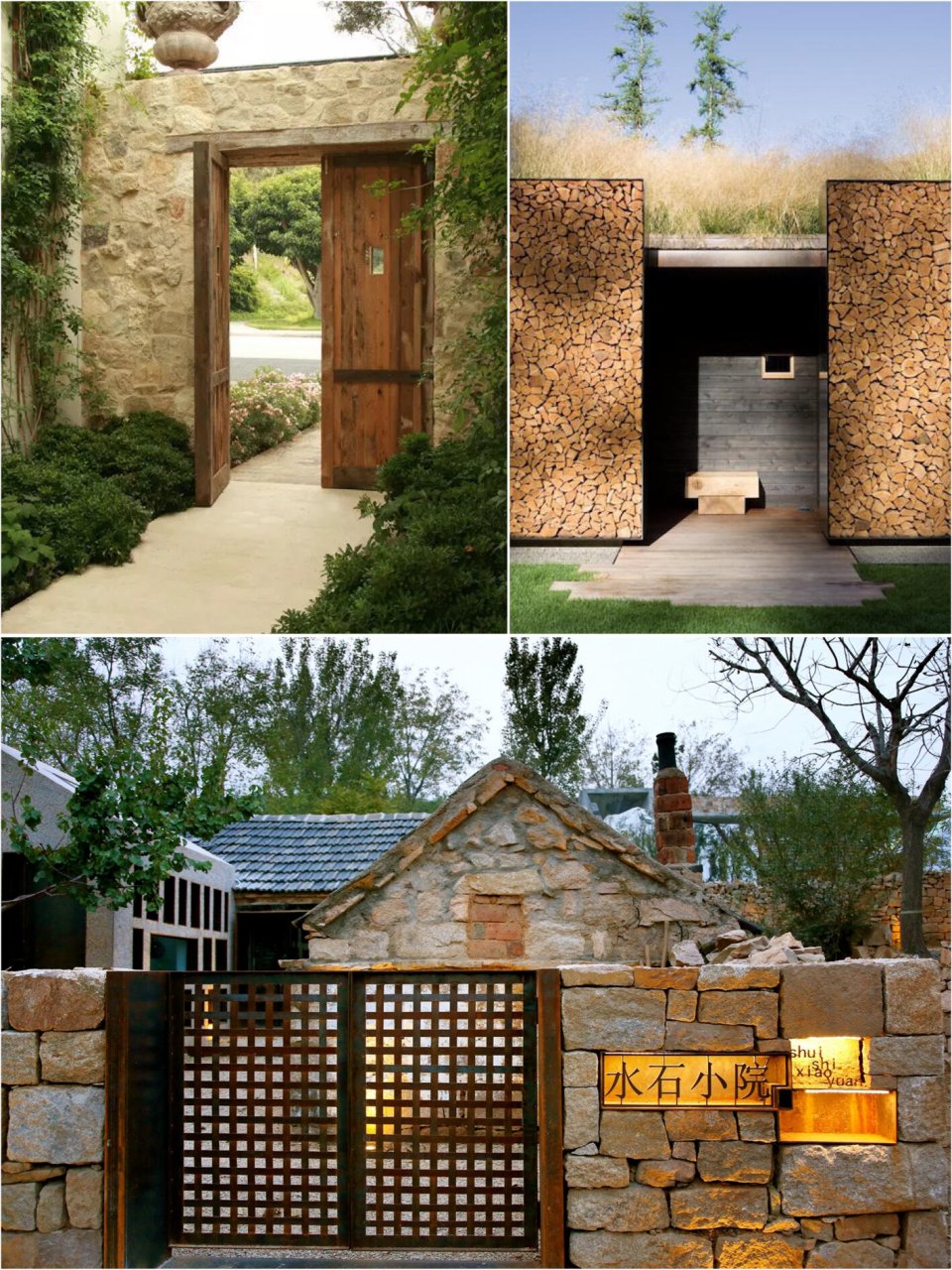 100款民宿会所入口丨隐而奢的入口门厅设计 每个人心里都有一份宁静