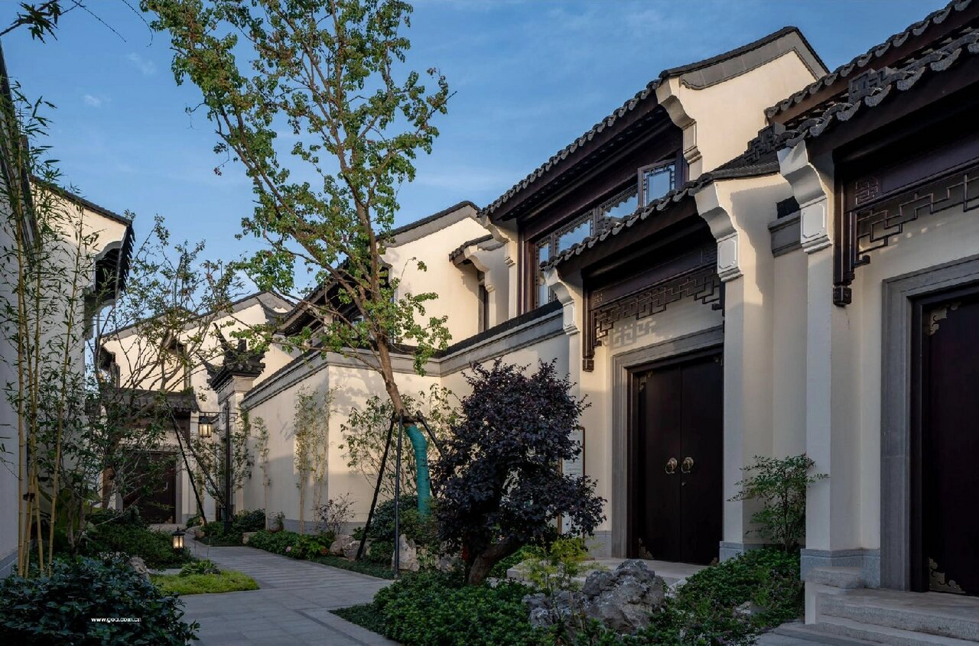 杭州临安青山湖蓝城中式合院/赠送250方院子 远离外界高堂广厦的压抑