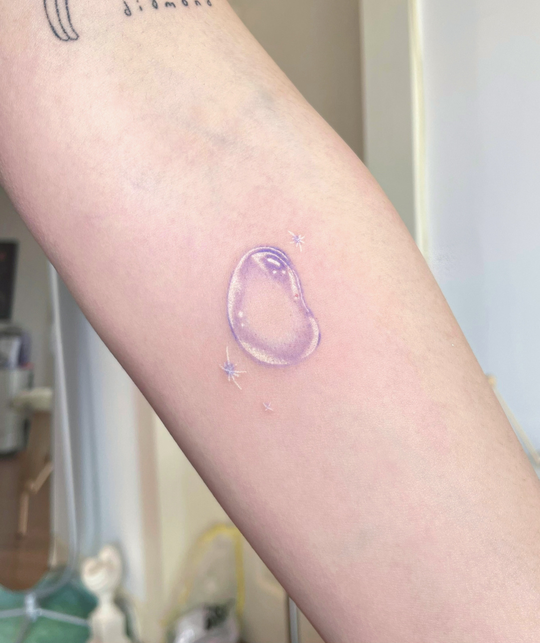 柔软的 闪光的01|手针纹身 今天天气真好97