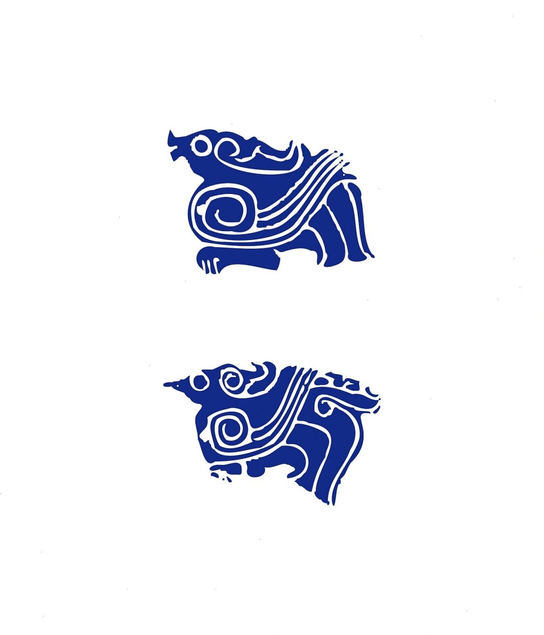 玉器纹饰图案-凤,鸟纹(一) 凤鸟纹,古代玉器纹饰之一.