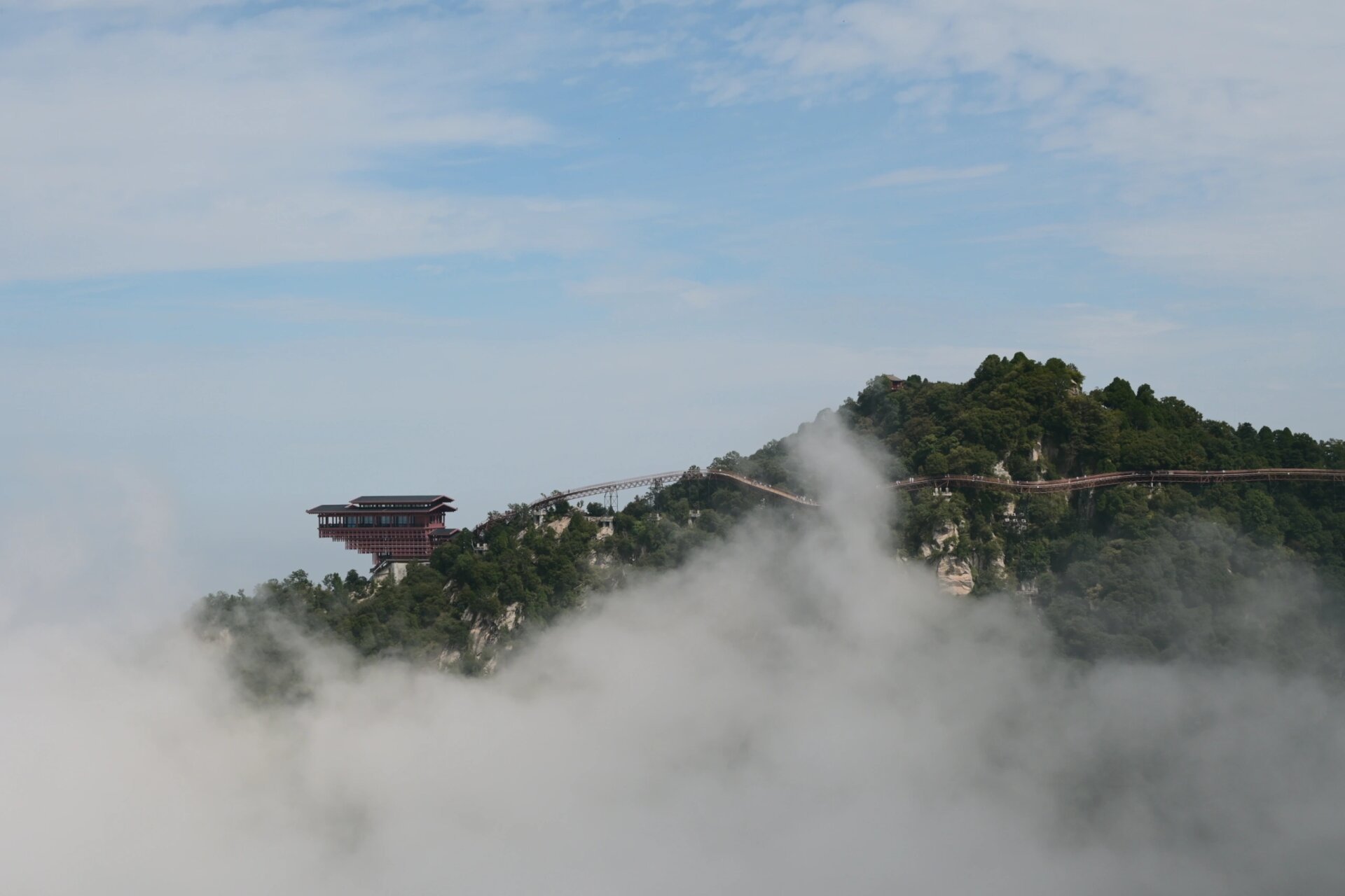 94误入云雾深处～ 94坐标陕西渭南华州区的少华山,风景绝美!