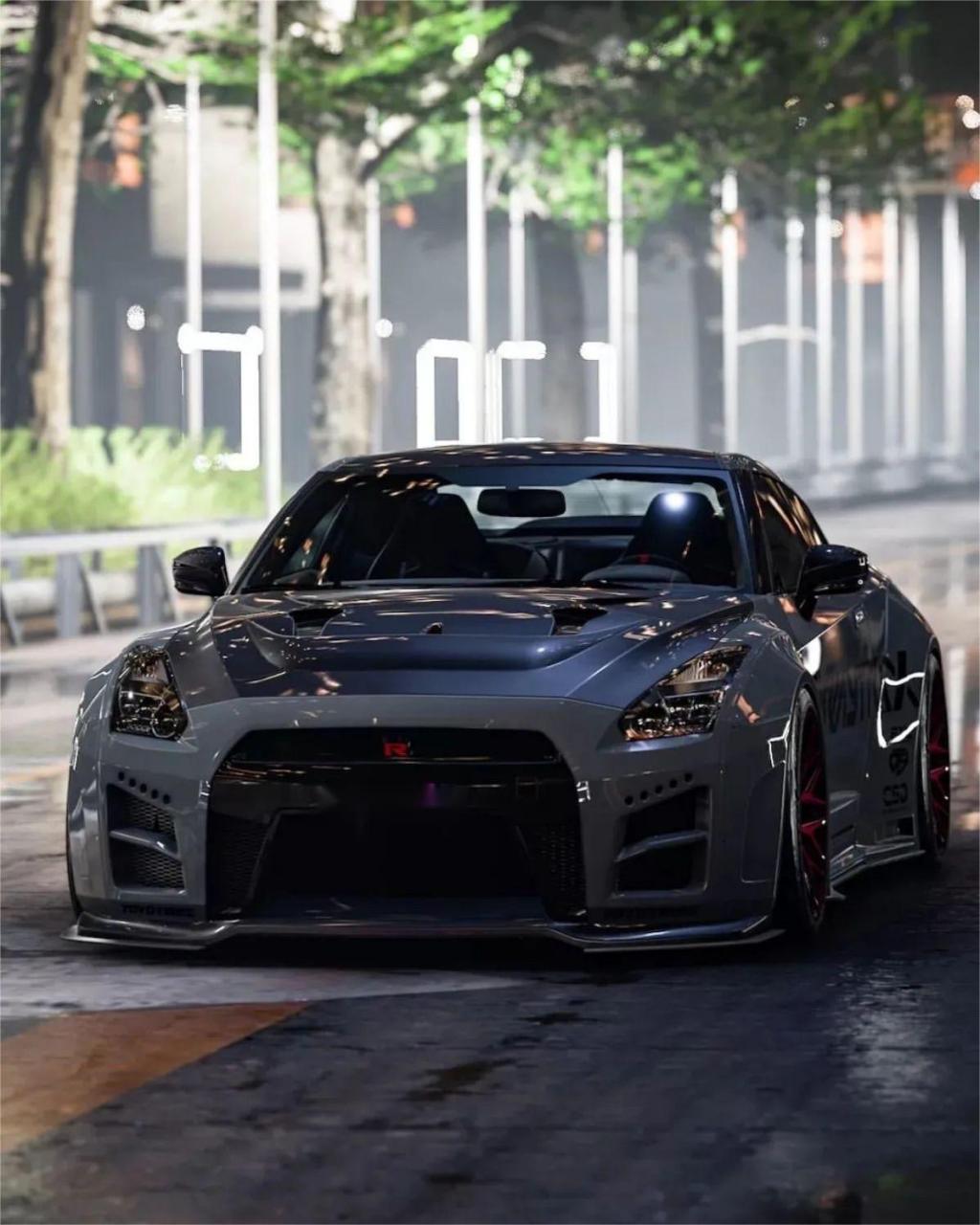 尼桑gtr r35 armytrix.这就是女生眼中的破尼桑男生眼中的战神吗?