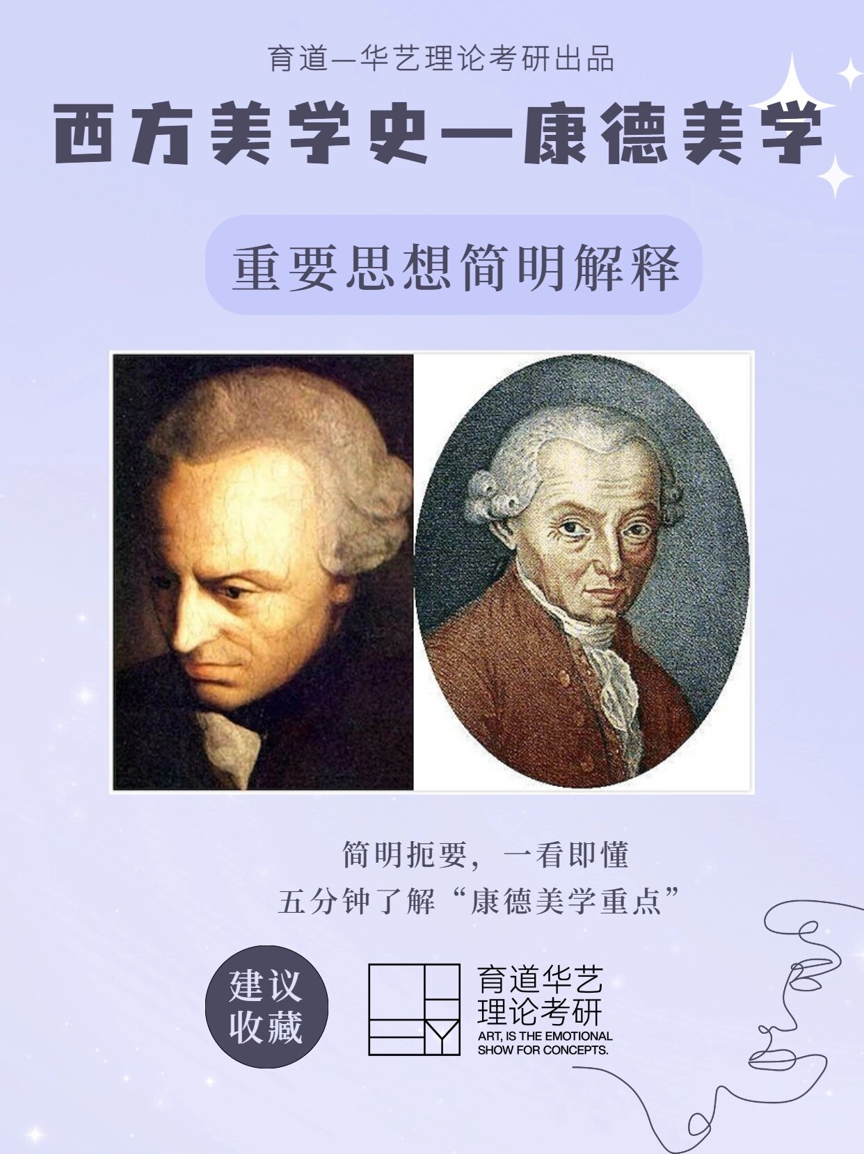 艺术学理论 西方美学史 必考知识点 -康德