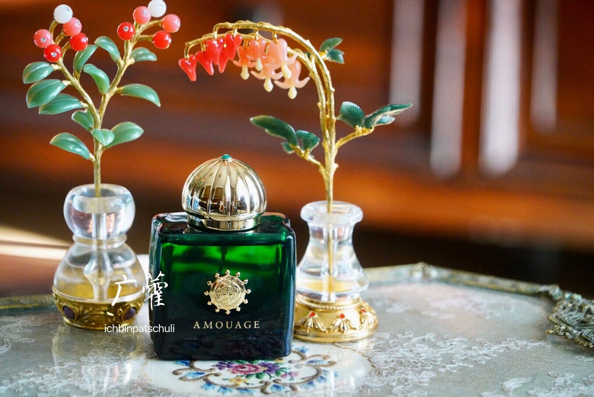 香水# #amouage# #经典玫瑰味香水测评# epic史诗女,amouage话题度最