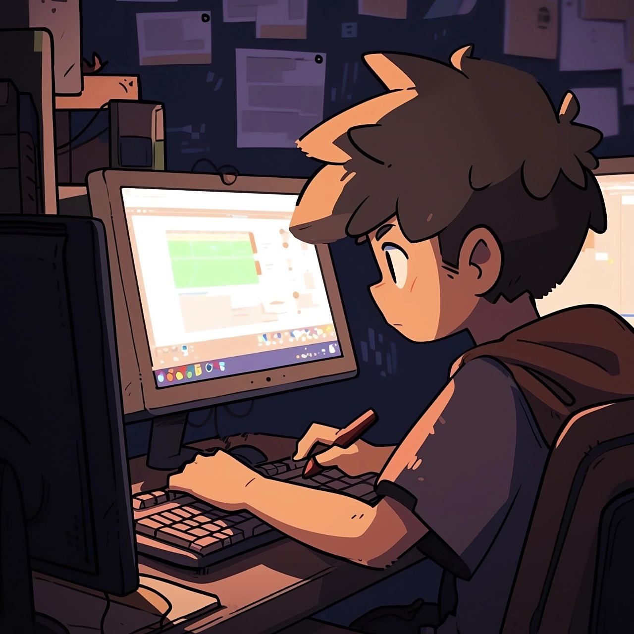 第32期 男女动漫风格 程序员头像