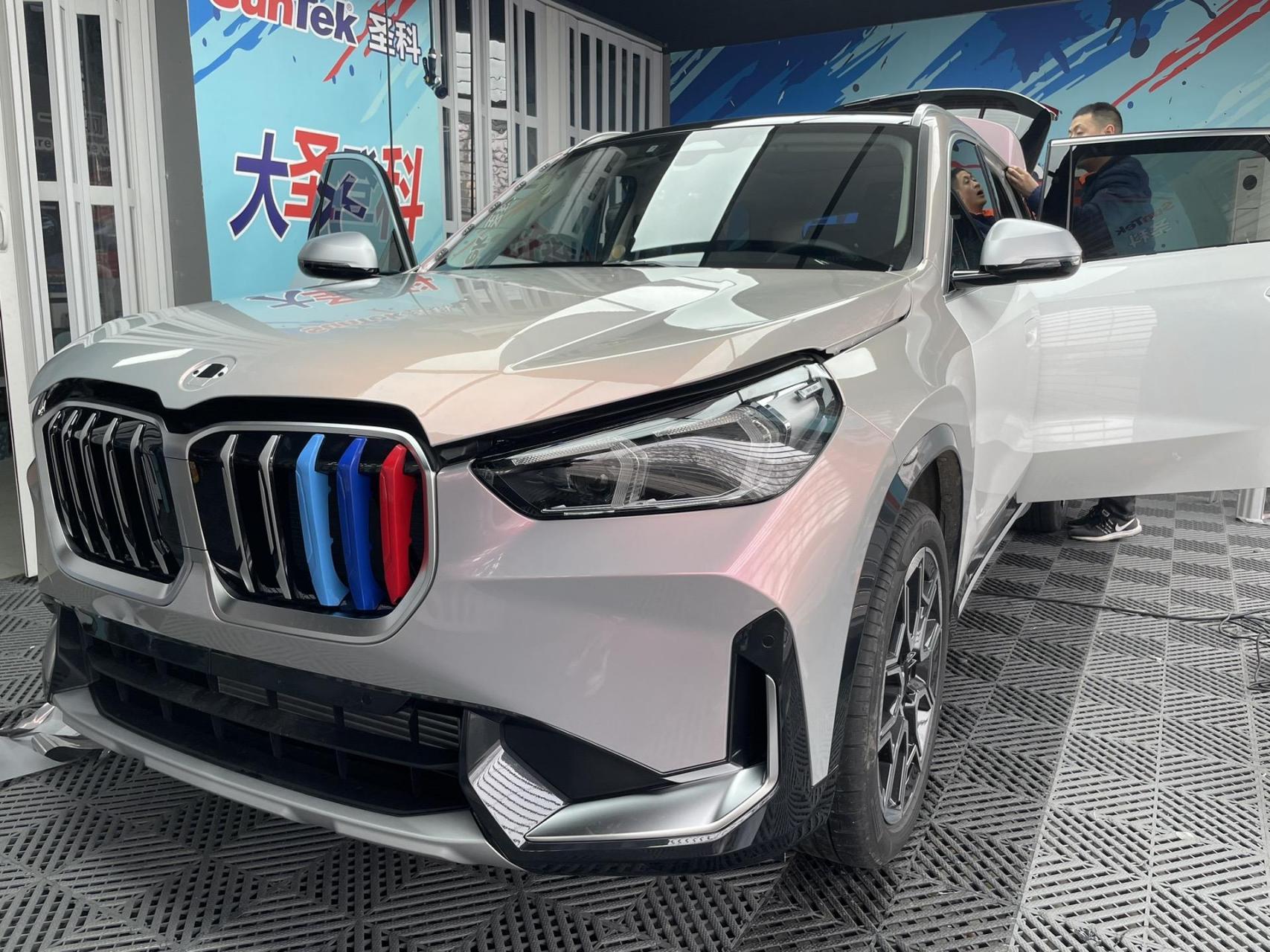 宝马x1改色案例.