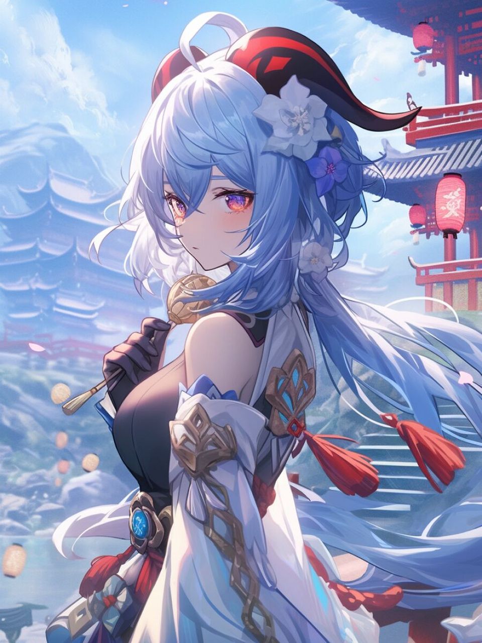 【原神壁纸】甘雨丨循循守月丨part 2(下) (含完整咒语)左下角进入