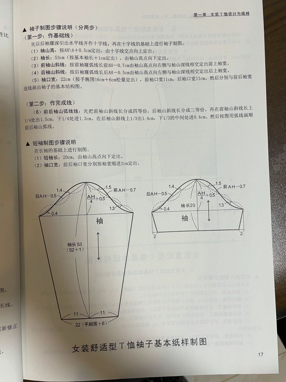 t恤衫的制图与结构图片