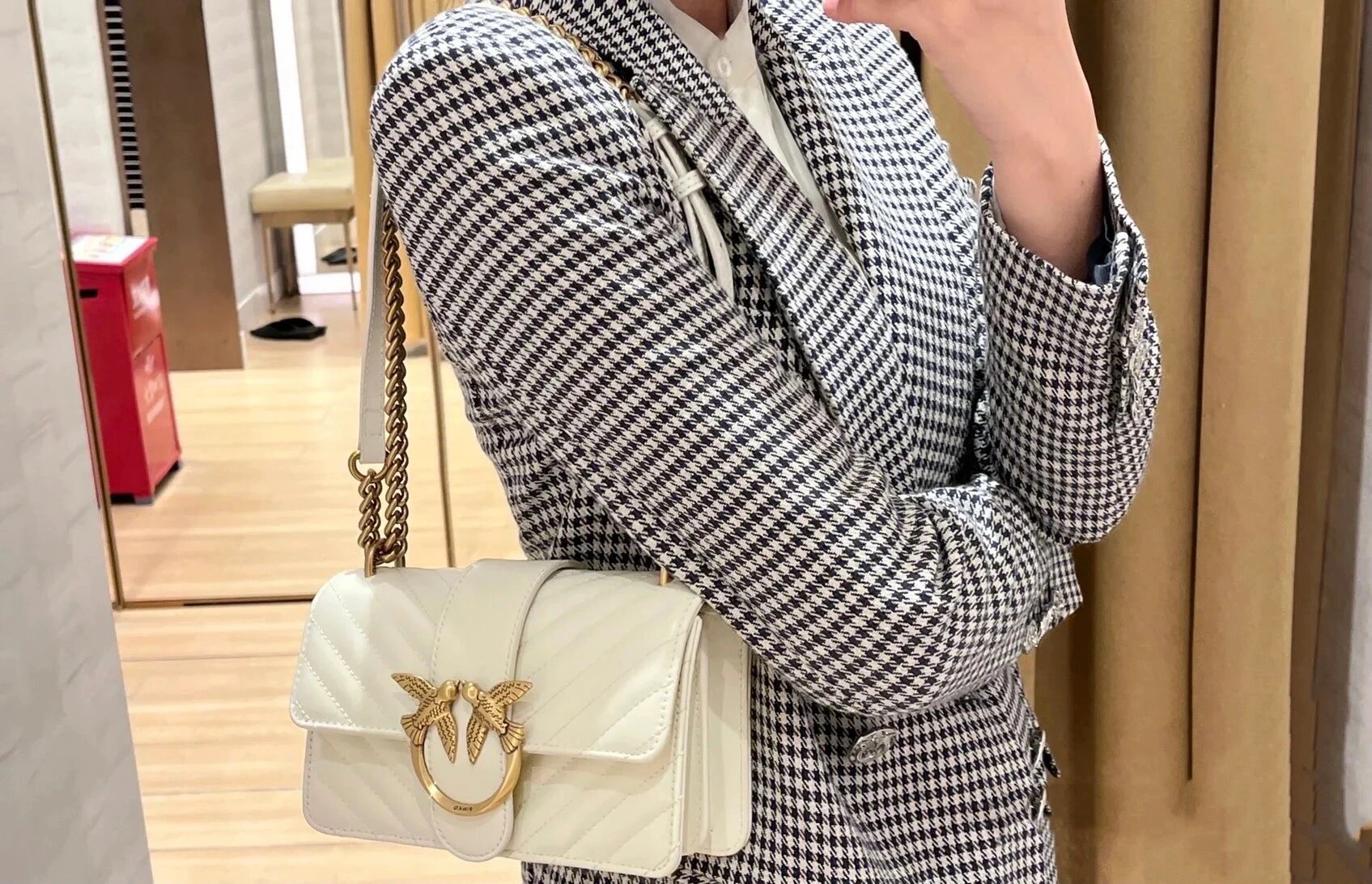 pinko经典双燕包