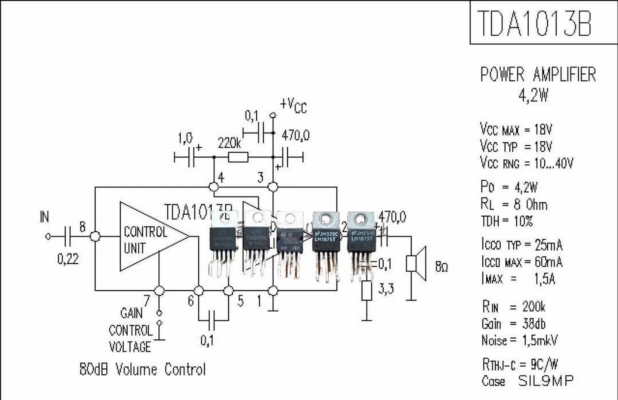 tda1519功放电路图图片