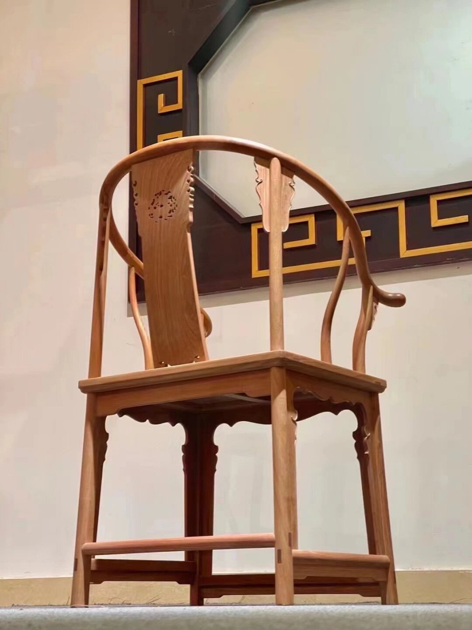 缅花|王世襄老先生典藏款麒麟圈椅规格:6 缅花|王世襄老先生典藏款