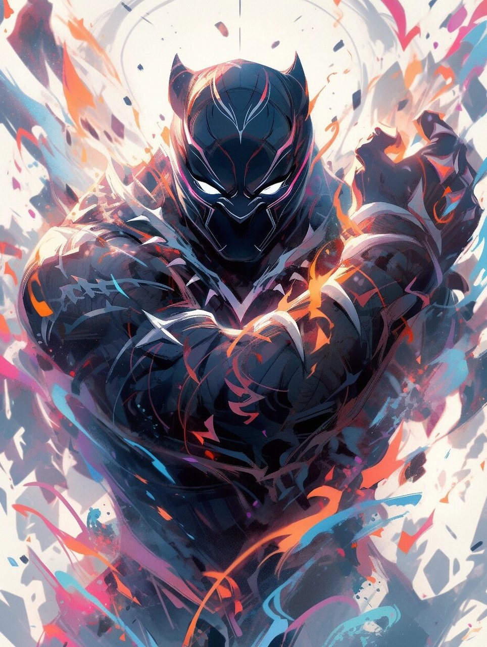 漫威人物大全|黑豹 漫威黑豹,另一种风格的漫威人物,喜欢的带走