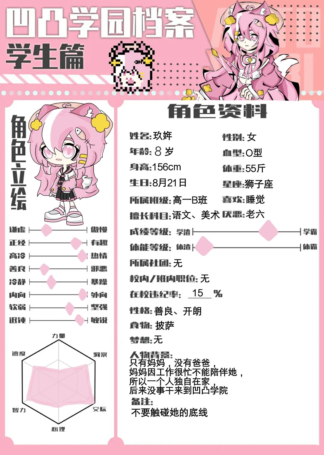 凹凸学院立绘00