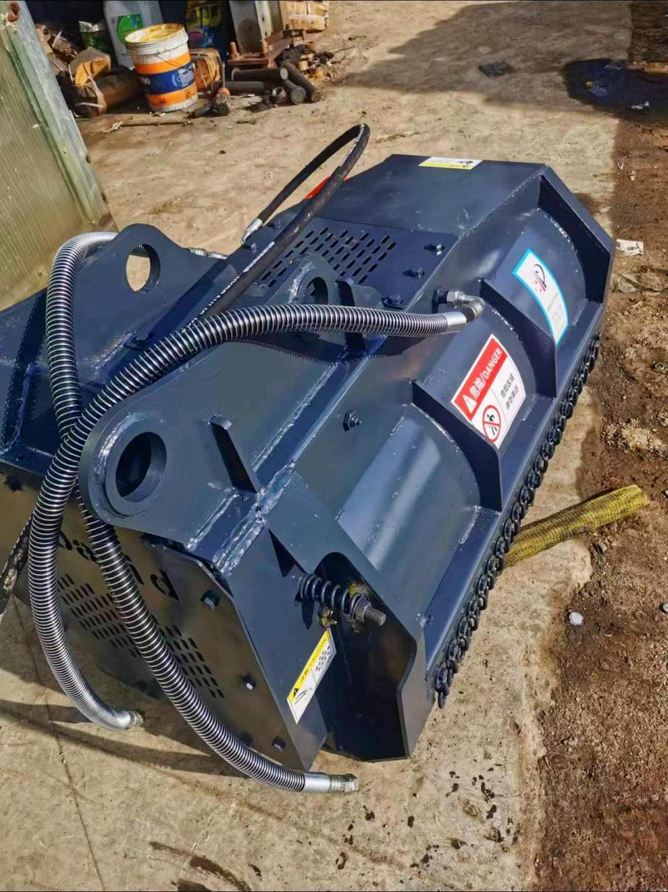 挖掘机除草机割草机图片展示挖掘机割草机 挖掘机除草机