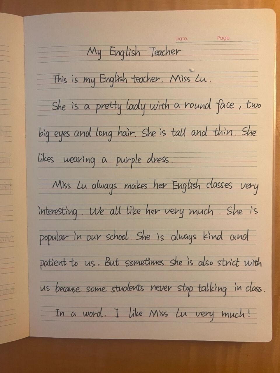 18,英语满分作文之「我的英语老师」 从老师的外貌,性格,课堂管理写起