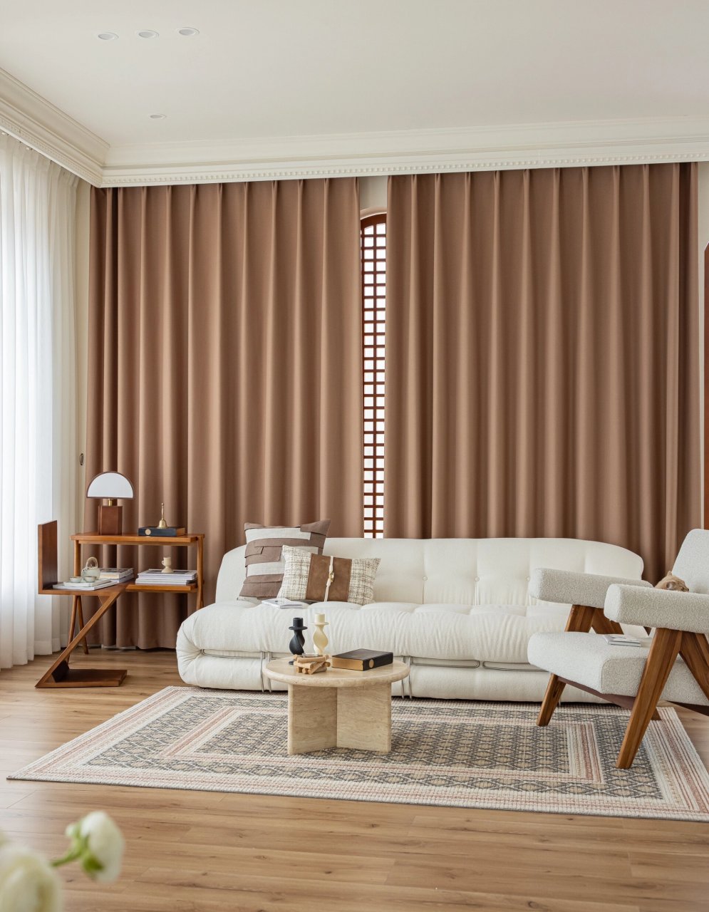 爱惨了|遮光简约又高级感99摩卡棕窗帘