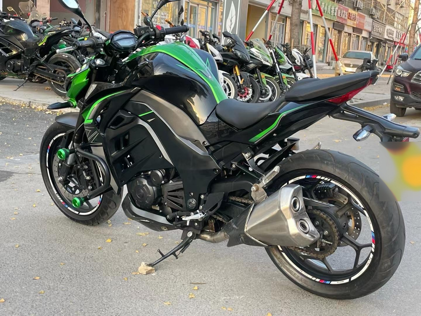 20年嘉爵n19!双杠水冷450前后abs.