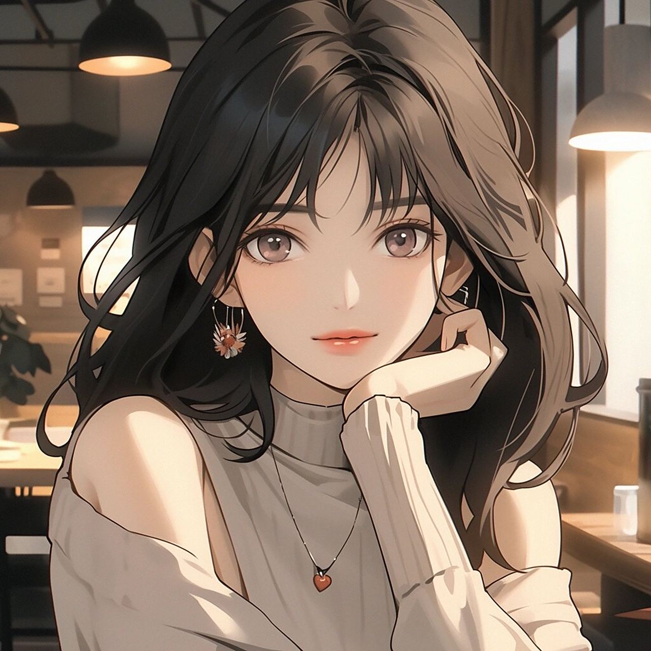 动漫头像,御姐女头像,知性美女!