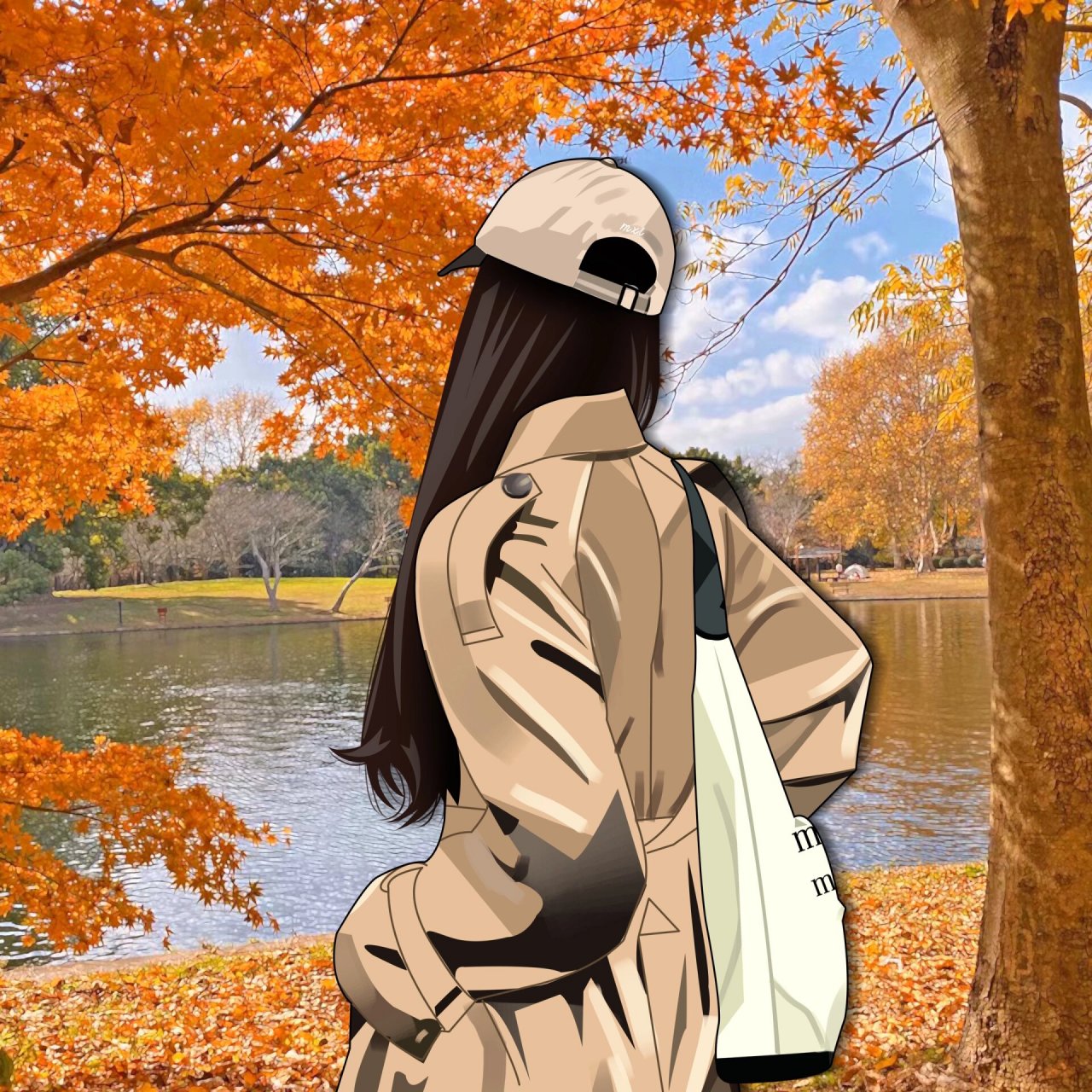 93秋天限定头像|女生背影头像 ?15做头像,礼貌拿图 ?