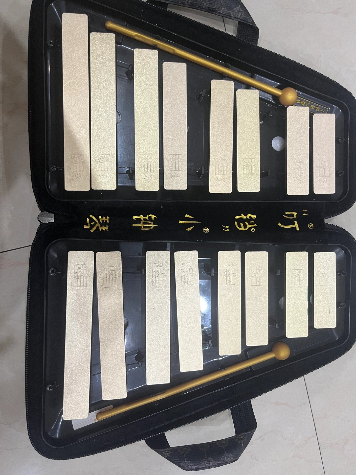 皮谱叮铛小钟琴16音幼儿园双排儿童琴 叮铛小钟琴,自家用过,价格可