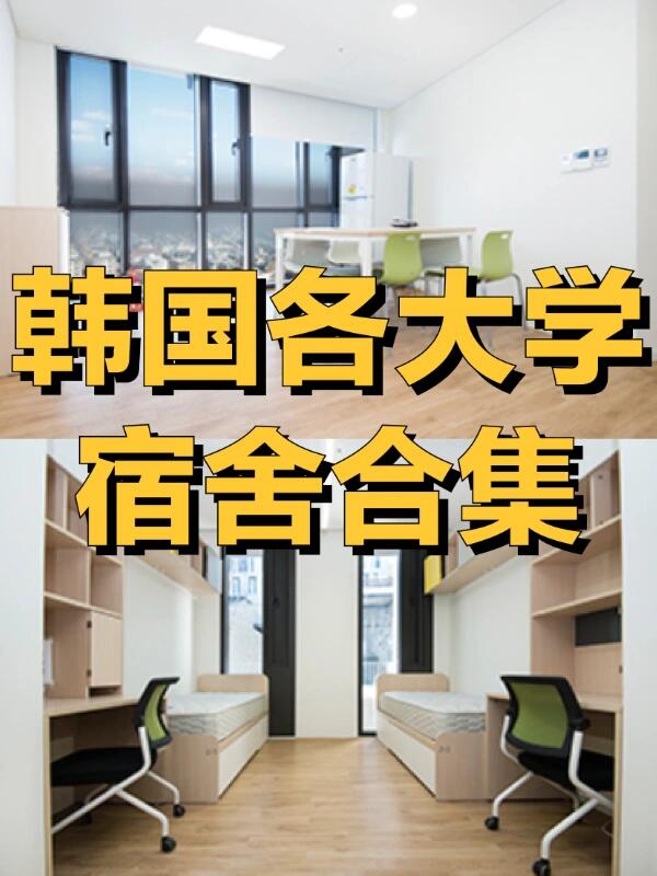 【韩国大学宿舍合集】|校内寝室长啥样