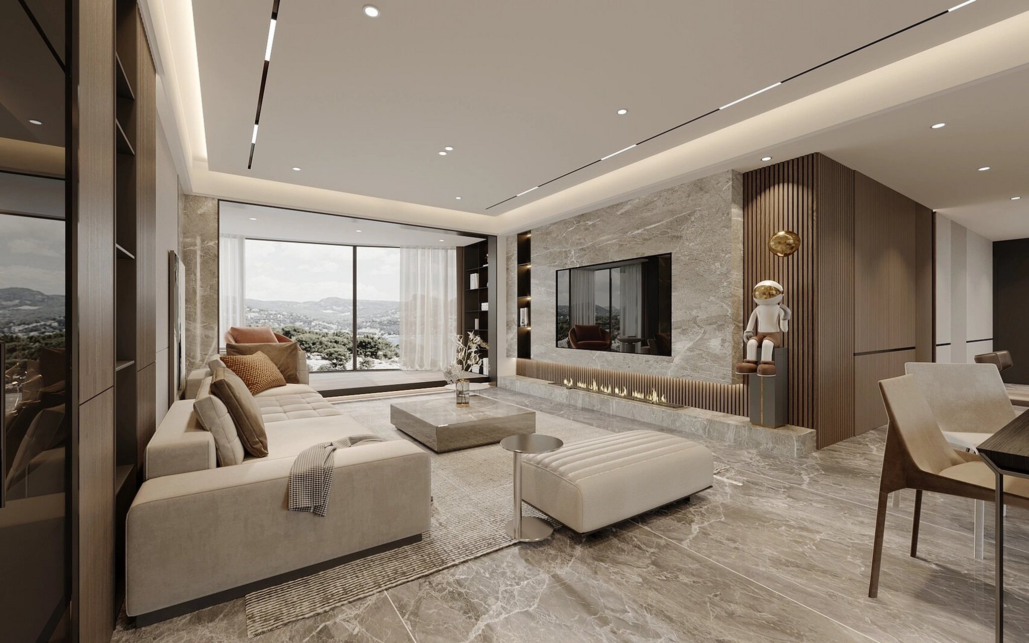 深圳装修|暖咖现代轻奢,谁用谁夸 风格   style:现代轻奢 设计