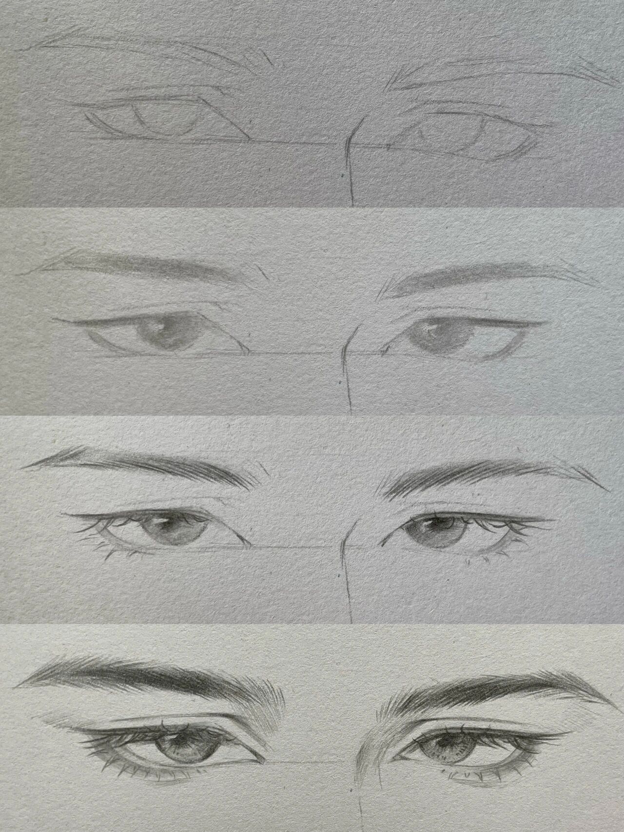 绘画日常|男生眼睛