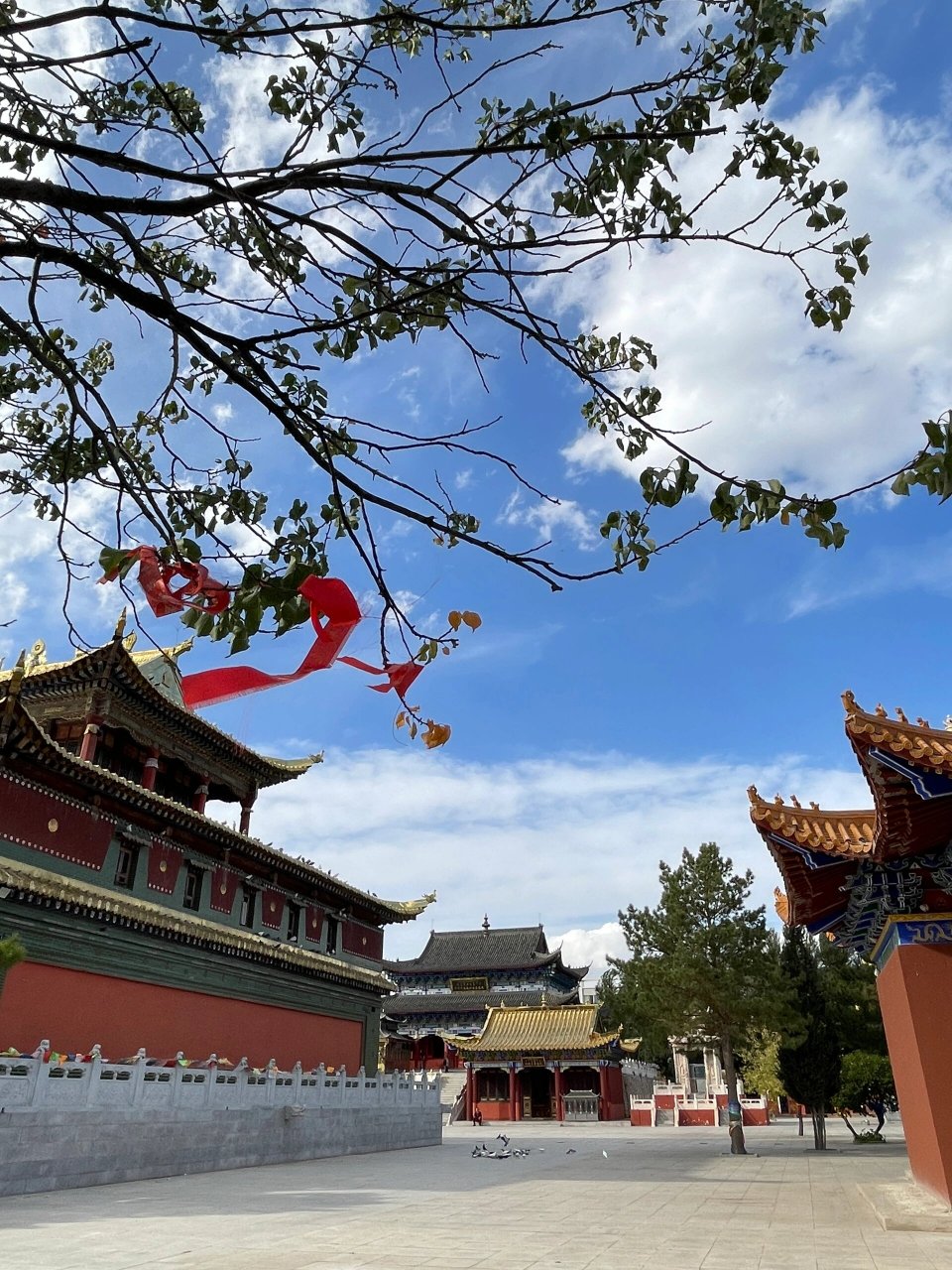 通辽大乐林寺 全称:吉祥密乘大乐林寺,据说以"莫力庙"为模型的喇嘛教