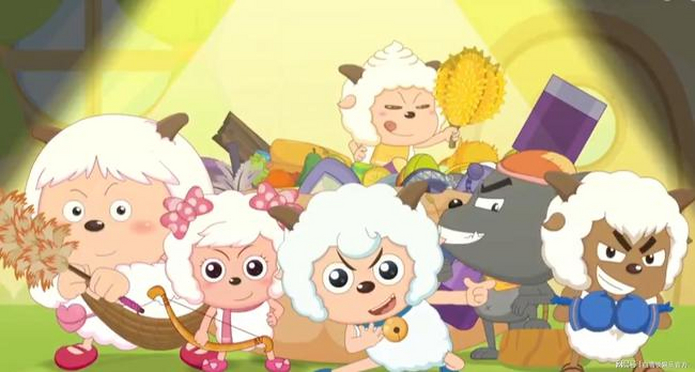 喜羊羊与灰太狼开播18年了# 今天是《喜羊羊与灰太狼》播出18帜年