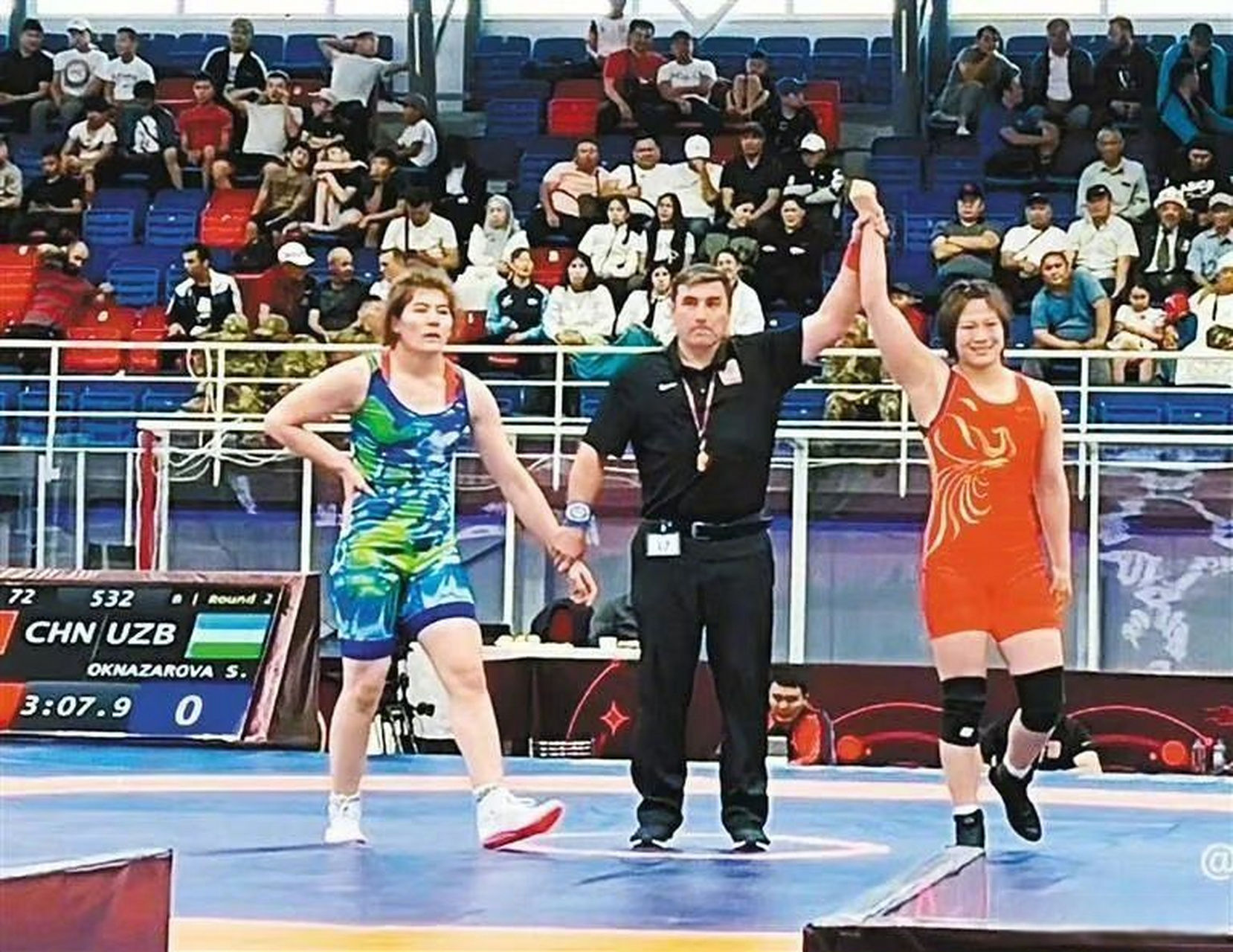 【亚洲u23摔跤锦标赛传捷报  西安姑娘李文吉获金牌】2023年亚洲u17和