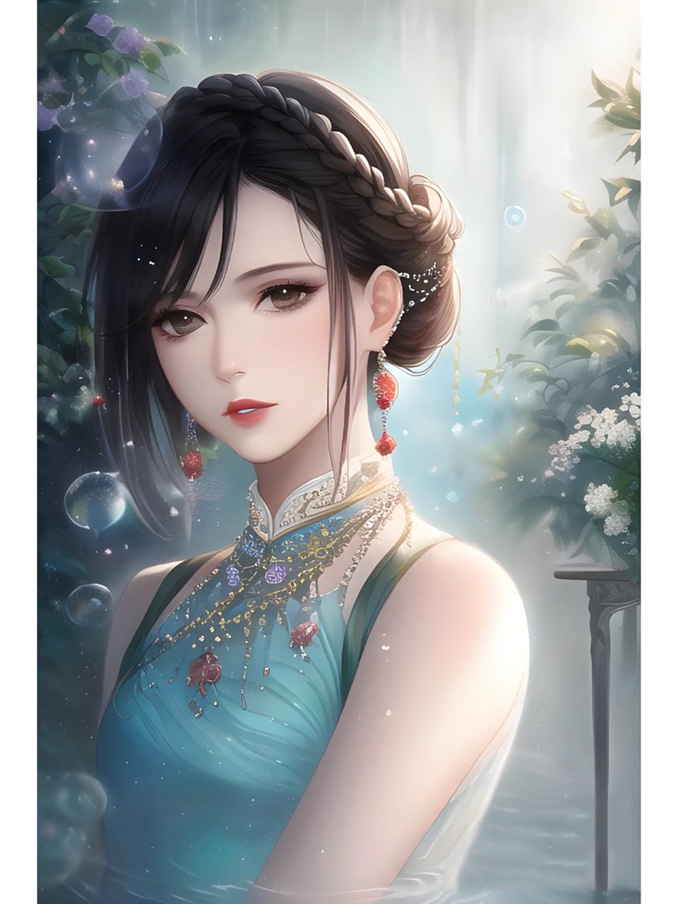 自创叶罗丽人物(2)「星月圣女」 姓名:碧落 性别:女 称号:星月圣女