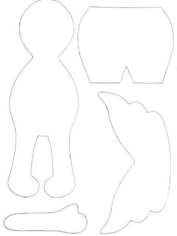 人偶布偶图纸合集