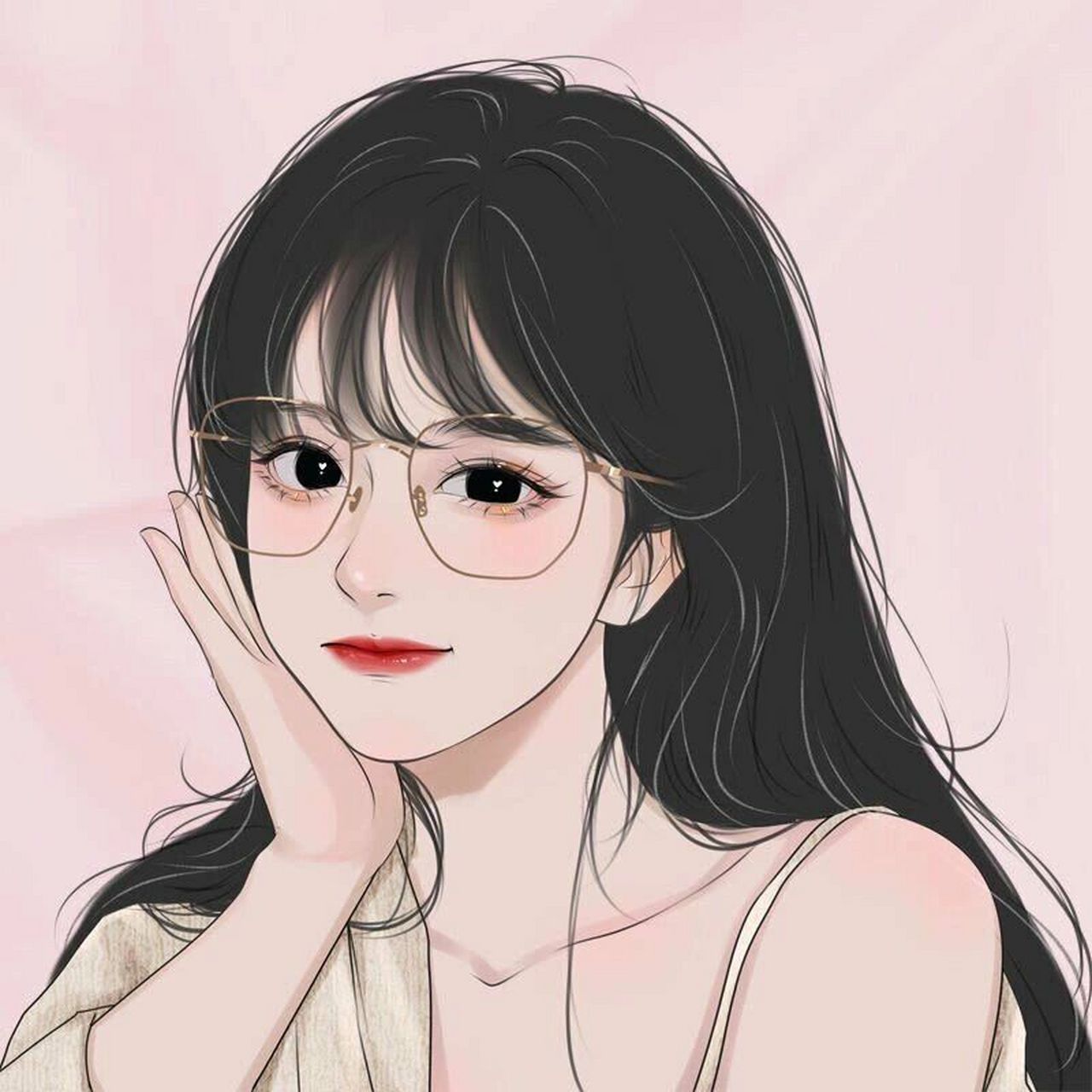 少女头像95少女漫画风94微信头像精选 青春无敌漫画少女风 偶然来