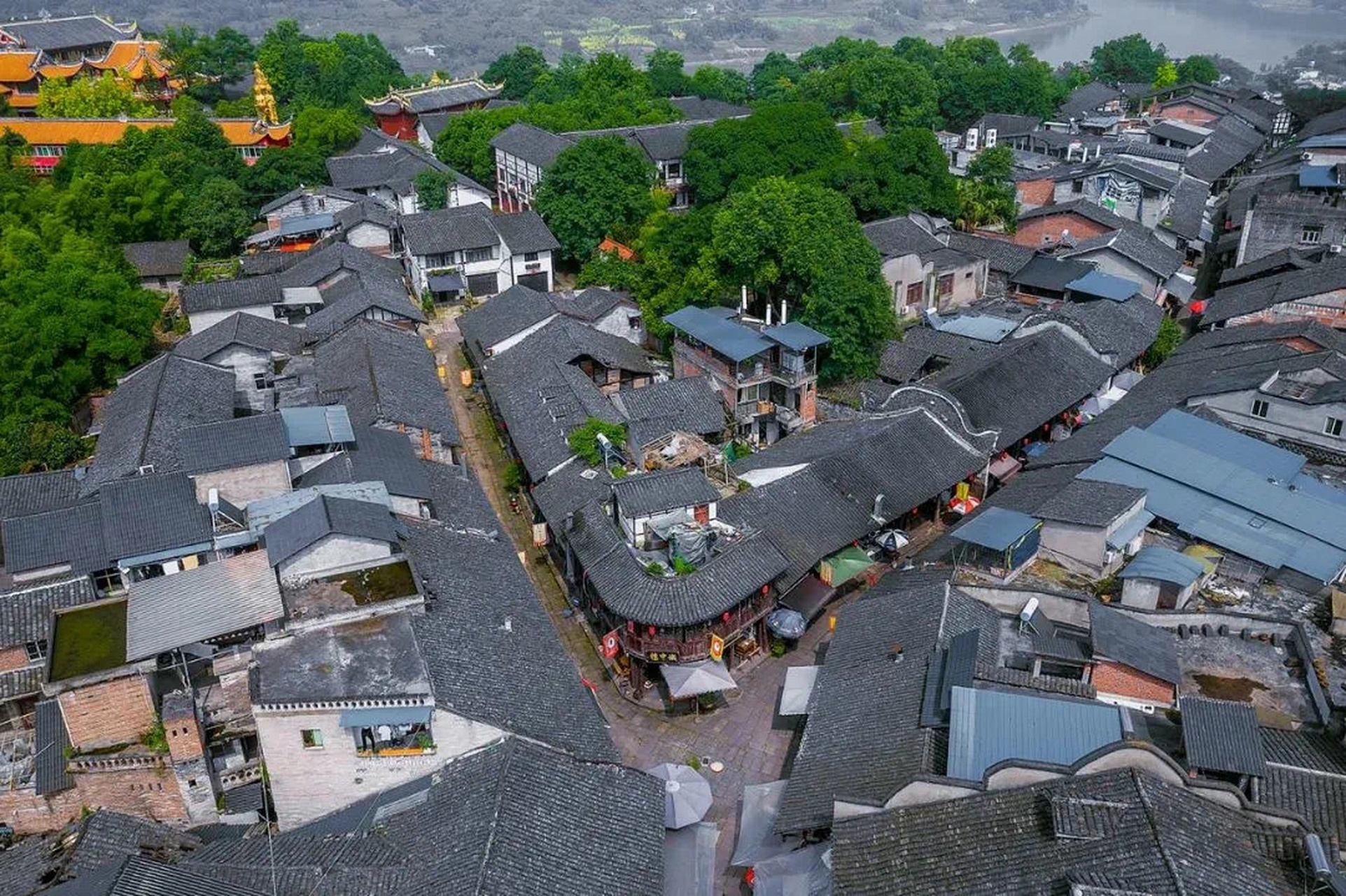 访古 | 合川周末游十大耍事①  贰·涞滩古镇 编者按: 从重庆主城出发