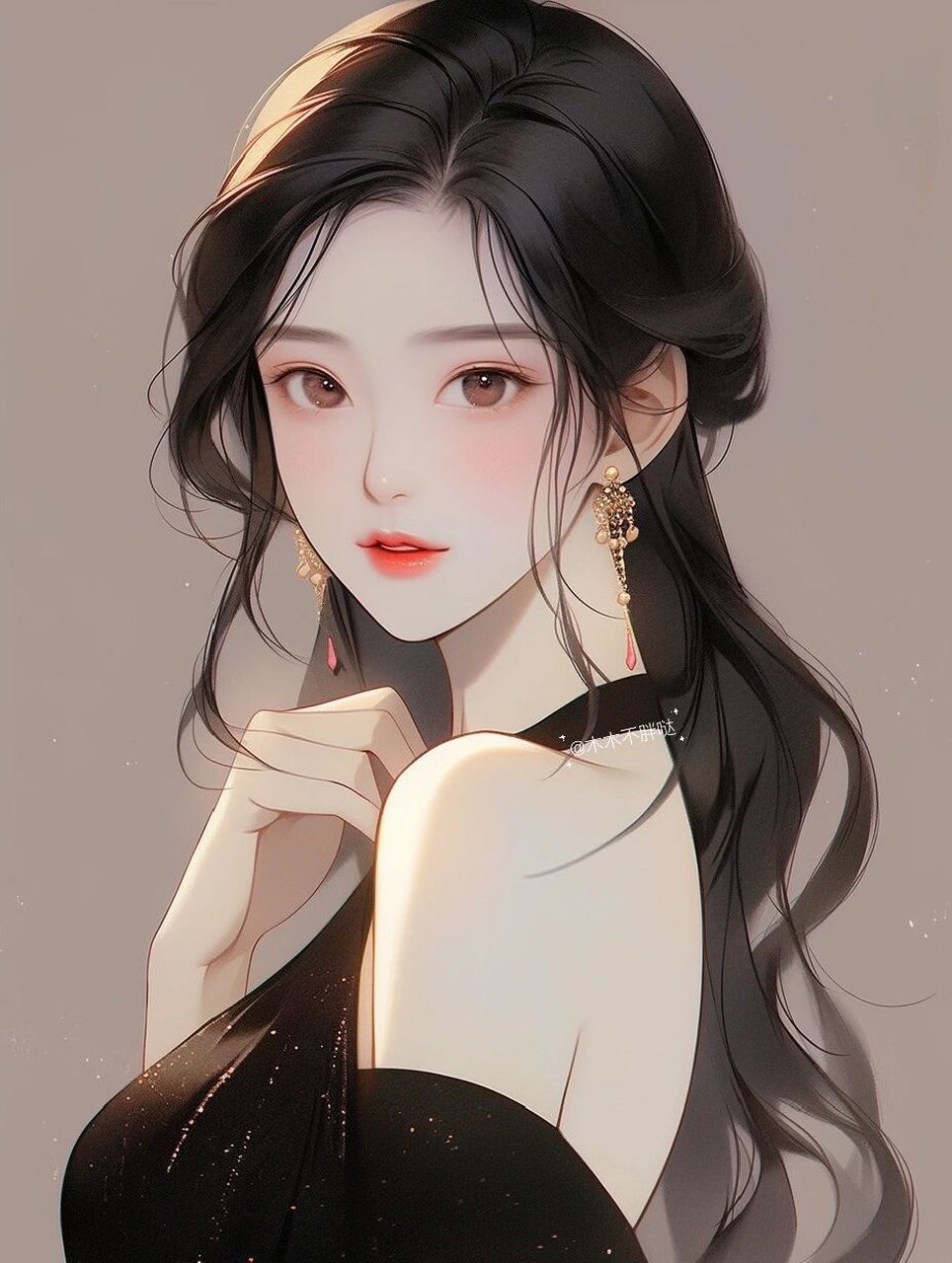 aigc|高级审美|温柔干净女生头像 去作风吧,做不被定义的风!